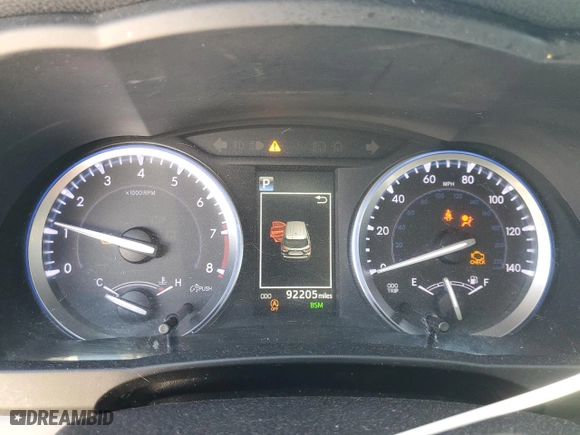 2018 Toyota Highlander SE with VIN 5TDJZRFH4JS833438, listed as a Copart auction lot 52311635 with 92,205 mi miles and Salvage Title. Bid and sale history available at carsss.com. Image 9.