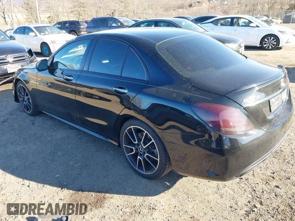 2017 Mercedes-Benz C 43 AMG with VIN 55SWF6EB2HU190238, listed as a IAAI auction lot 41022080 with 64,672 mi miles and . Bid and sale history available at DreamBid. Image 3.