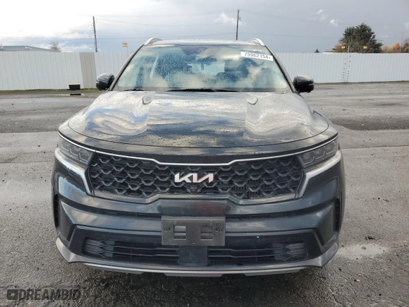 2023 Kia Sorento Hybrid SX Prestige with VIN KNDRKDLG2P5144941, listed as a Copart auction lot 79962154 with 58,231 mi miles and Salvage Title. Bid and sale history available at carsss.com. Image 5.
