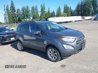 2021 Ford EcoSport SE z VIN MAJ6S3GL8MC425353, wystawiony jako IAAI lot #42393698 z przebiegiem 63 570 mil mil oraz . Historia ofert i sprzedaży dostępna na DreamBid. Obrazek 1.