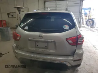 2020 Nissan Pathfinder S z VIN 5N1DR2AN0LC629690, wystawiony jako Copart lot #89143465 z przebiegiem 49 442 mil mil oraz Szkoda całkowita • Salvage title. Historia ofert i sprzedaży dostępna na DreamBid. Obrazek 6.