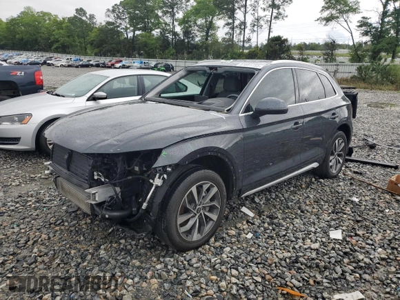 2021 Audi Q5 Prestige with VIN WA1CAAFY9M2100776, listed as a Copart auction lot 51891755 with 28,305 mi miles and Salvage Title. Bid and sale history available at carsss.com. Image 1.