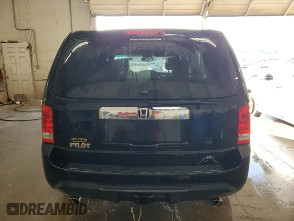 2014 Honda Pilot EX-L with VIN 5FNYF3H59EB027869, listed as a Copart auction lot 52512485 with 203,292 mi miles and Salvage Title. Bid and sale history available at carsss.com. Image 6.