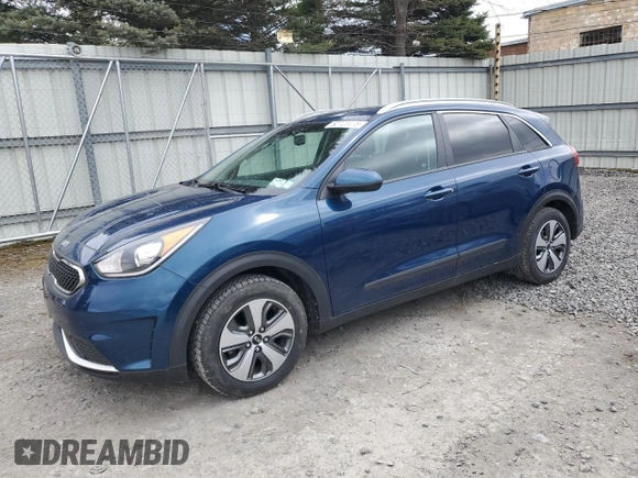 2018 Kia Niro LX with VIN KNDCB3LCXJ5207059, listed as a Copart auction lot 52720475 with 23,594 mi miles and Salvage Title. Bid and sale history available at carsss.com. Image 1.