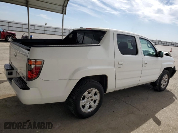 2006 Honda Ridgeline RTL with VIN 2HJYK16506H570523, listed as a Copart auction lot 75746474 with 142,694 mi miles and Salvage Title. Bid and sale history available at carsss.com. Image 3.