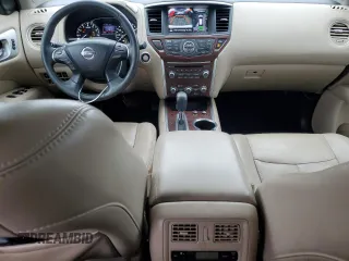 2017 Nissan Pathfinder SL with VIN 5N1DR2MM6HC633480, listed as a Copart auction lot 46494235 with 82,518 mi miles and Salvage Title. Bid and sale history available at carsss.com. Image 10.