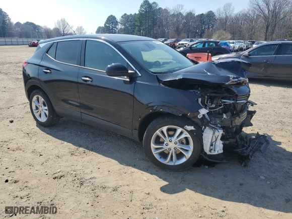 2023 Buick Encore GX Preferred with VIN KL4MMBS23PB084744, listed as a Copart auction lot 48792955 with 12,726 mi miles and Salvage Title. Bid and sale history available at carsss.com. Image 4.