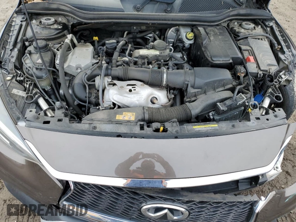 2017 Infiniti QX30 Luxury with VIN SJKCH5CRXHA016187, listed as a Copart auction lot 44020604 with 89,105 mi miles. Bid and sale history available at carsss.com. Image 12.