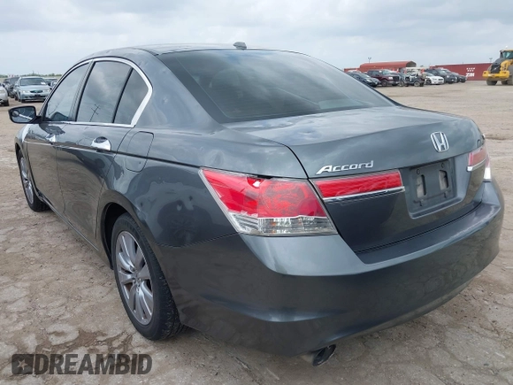 2011 Honda Accord EX-L with VIN 1HGCP3F85BA015082, listed as a IAAI auction lot 42078874 with 174,780 mi miles and . Bid and sale history available at DreamBid. Image 3.