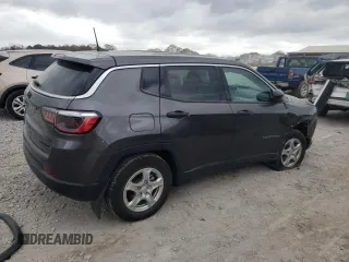 2022 Jeep Compass Sport with VIN 3C4NJCAB3NT103282, listed as a Copart auction lot 79294214 with 37,925 mi miles and Salvage Title. Bid and sale history available at carsss.com. Image 3.