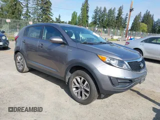 2014 Kia Sportage LX with VIN KNDPBCAC8E7642970, listed as a IAAI auction lot 42166778 with Not Provided miles and . Bid and sale history available at carsss.com. Image 1.