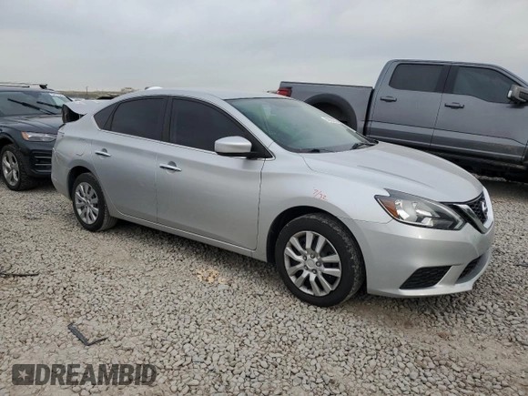 2018 Nissan Sentra S with VIN 3N1AB7AP7JY334670, listed as a Copart auction lot 53855975 with 92,235 mi miles and Salvage Title. Bid and sale history available at DreamBid. Image 4.