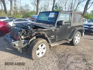 2007 Jeep Wrangler Sahara with VIN 1J4FA54167L204991, listed as a IAAI auction lot 42098918 with 236,845 mi miles and . Bid and sale history available at DreamBid. Image 2.