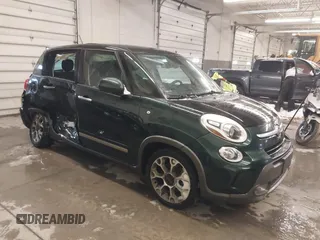2014 FIAT 500L Trekking with VIN ZFBCFADHXEZ006962, listed as a IAAI auction lot 41249250 with 170,942 mi miles and . Bid and sale history available at DreamBid. Image 1.