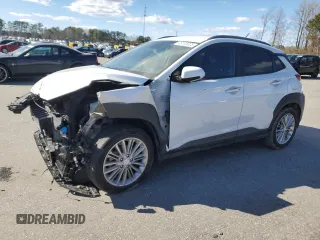 2020 Hyundai Kona SEL with VIN KM8K22AA3LU590225, listed as a Copart auction lot 48035005 with 42,470 mi miles and Salvage Title. Bid and sale history available at carsss.com. Image 1.