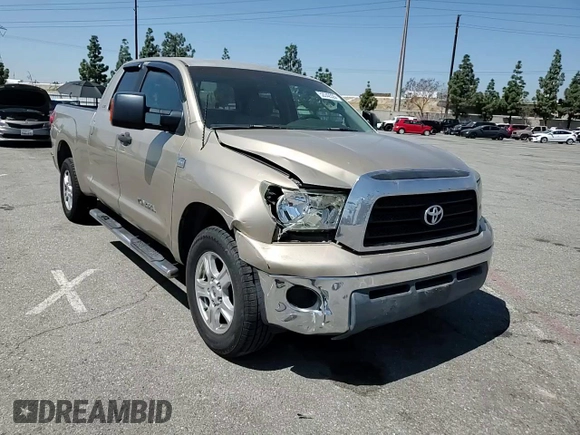 2007 Toyota Tundra SR5 with VIN 5TBRT54167S450458, listed as a Copart auction lot 52242335 with 179,283 mi miles and Salvage title. Bid and sale history available at DreamBid. Image 10.