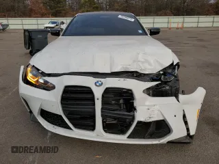 2021 BMW M4 Competition with VIN WBS33AZ0XMCG66070, listed as a Copart auction lot 78260074 with 13,518 mi miles and Salvage Title. Bid and sale history available at carsss.com. Image 5.