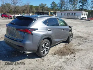 2018 Lexus NX with VIN JTJBARBZ5J2173683, listed as a IAAI auction lot 41353433 with 48,867 mi miles. Bid and sale history available at carsss.com. Image 4.