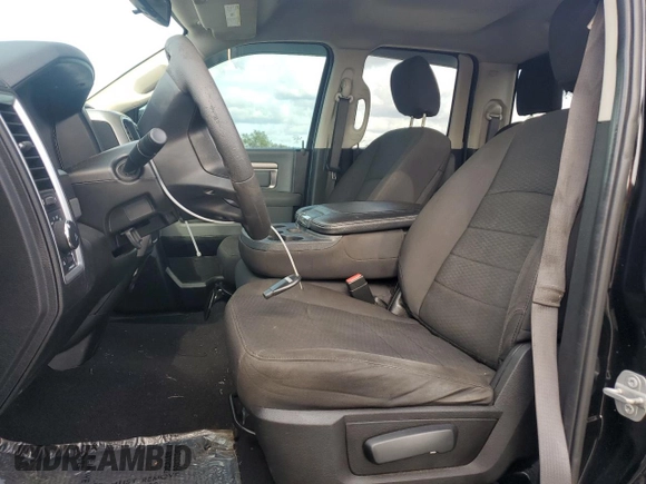 2019 Ram 1500 Classic Warlock with VIN 1C6RR6GT6KS698418, listed as a Copart auction lot 79829764 with 105,076 mi miles and Salvage Title. Bid and sale history available at carsss.com. Image 7.