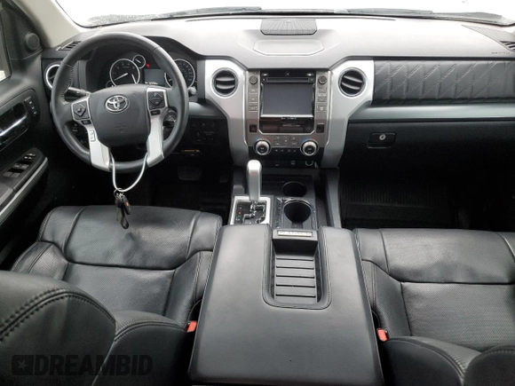 2017 Toyota Tundra 2WD Platinum with VIN 5TFGW5F15HX212647, listed as a Copart auction lot 88909135 with 97,755 mi miles and Salvage Title. Bid and sale history available at carsss.com. Image 8.