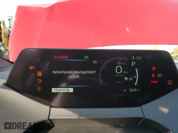 2024 Toyota Prius LE with VIN JTDADABU0R3021196, listed as a Copart auction lot 44569245 with 369 mi miles and Salvage Title. Bid and sale history available at carsss.com. Image 9.