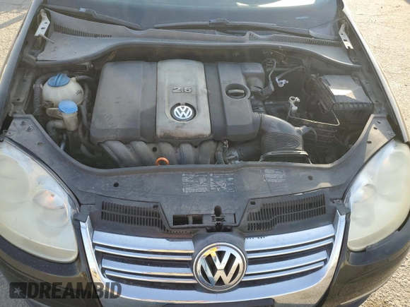 2006 Volkswagen Jetta Sedan 2.5L with VIN 3VWSG71K56M771215, listed as a Copart auction lot 75503144 with 109,337 mi miles and Salvage Title. Bid and sale history available at carsss.com. Image 13.