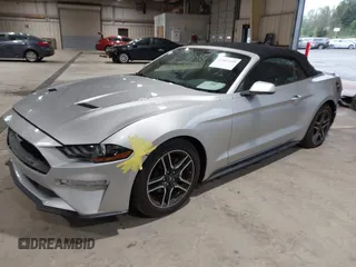 2018 Ford Mustang EcoBoost Premium with VIN 1FATP8UH2J5156459, listed as a IAAI auction lot 41963538 with 109,450 mi miles and . Bid and sale history available at carsss.com. Image 2.