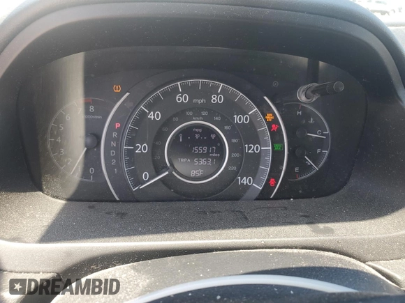 2014 Honda CR-V LX with VIN 2HKRM4H35EH616904, listed as a Copart auction lot 54324175 with 155,917 mi miles and Salvage Title. Bid and sale history available at carsss.com. Image 9.