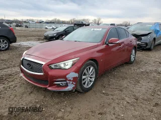 2015 Infiniti Q50 Premium с VIN JN1BV7AP6FM356004, выставлен на аукционе Copart как лот 86213714 с пробегом 79 496 миль миль и Списание • Salvage title. История ставок и продаж доступна на DreamBid. Изображение 1.