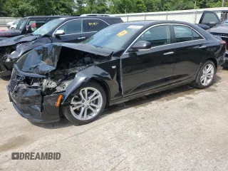 2020 Cadillac CT4 Luxury with VIN 1G6DA5RK3L0153141, listed as a Copart auction lot 61992924 with 59,881 mi miles and Salvage Title. Bid and sale history available at carsss.com. Image 1.