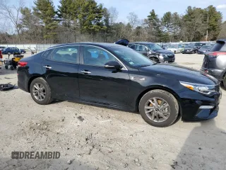 2020 Kia Optima LX with VIN 5XXGT4L37LG436947, listed as a Copart auction lot 48415885 with 19,325 mi miles and Salvage Title. Bid and sale history available at carsss.com. Image 4.