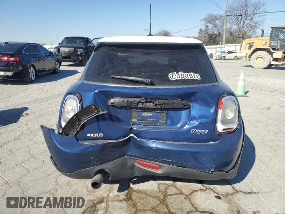 2016 MINI Hardtop 4 Door with VIN WMWXU1C53G2D11582, listed as a Copart auction lot 47461225 with 99,378 mi miles and Salvage Title. Bid and sale history available at DreamBid. Image 6.