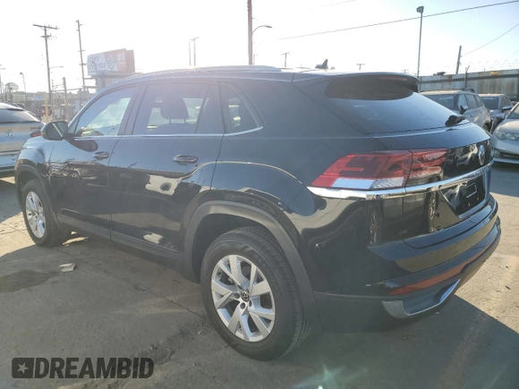 2021 Volkswagen Atlas S with VIN 1V2AC2CAXMC238842, listed as a Copart auction lot 88894625 with 13,341 mi miles and Salvage title. Bid and sale history available at DreamBid. Image 2.