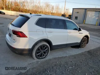 2022 Volkswagen Tiguan SE with VIN 3VV2B7AX2NM122341, listed as a Copart auction lot 86706564 with 27,709 mi miles and Salvage title. Bid and sale history available at DreamBid. Image 3.