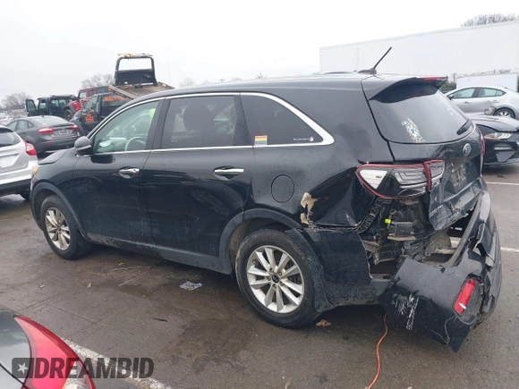 2019 Kia Sorento LX with VIN 5XYPG4A36KG575579, listed as a IAAI auction lot 41432346 with 97,562 mi miles. Bid and sale history available at carsss.com. Image 14.