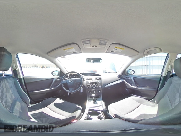 2012 Mazda 3 i Sport with VIN JM1BL1UF0C1533078, listed as a Copart auction lot 52734095 with 88,218 mi miles and Salvage Title. Bid and sale history available at DreamBid. Image 14.