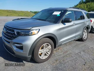 2024 Ford Explorer XLT with VIN 1FMSK7DH5RGA42479, listed as a IAAI auction lot 41667832 with 6,042 mi miles and . Bid and sale history available at DreamBid. Image 2.