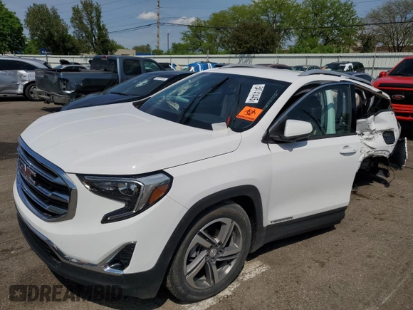 2020 GMC Terrain SLT с VIN 3GKALPEV3LL201153, выставлен на аукционе Copart как лот 54741445 с пробегом 64 346 миль миль и Списание • Salvage title. История ставок и продаж доступна на DreamBid. Изображение 1.