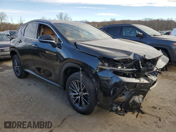 2022 Lexus NX with VIN 2T2AGCEZ7NC003608, listed as a Copart auction lot 80719474 with 48,854 mi miles and Salvage Title. Bid and sale history available at carsss.com. Image 4.