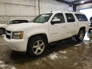 2011 Chevrolet Suburban LT with VIN 1GNSKJE38BR213859, listed as a Copart auction lot 51490155 with 204,814 mi miles and Salvage Title. Bid and sale history available at carsss.com. Image 1.