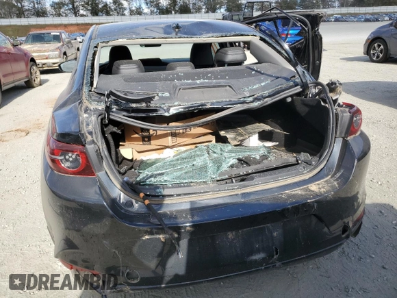 2021 Mazda 3 2.5 Turbo with VIN JM1BPBAY2M1327567, listed as a Copart auction lot 75093044 with Not Provided miles and Non Repairable. Bid and sale history available at DreamBid. Image 6.