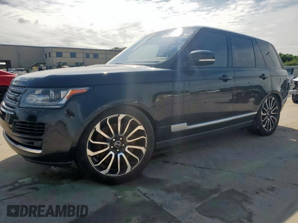 2017 Land Rover Range Rover HSE с VIN SALGS2FV5HA347264, выставлен на аукционе Copart как лот 59126475 с пробегом 94 968 миль миль и Чистый • Clean title. История ставок и продаж доступна на DreamBid. Изображение 1.