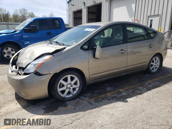 2008 Toyota Prius with VIN JTDKB20U983299242, listed as a Copart auction lot 53867585 with 166,829 mi miles and Salvage Title. Bid and sale history available at DreamBid. Image 1.