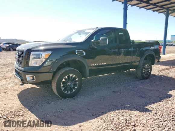 2018 Nissan Titan with VIN 1N6AA1C43JN549358, listed as a Copart auction lot 62417435 with 125,394 mi miles and Salvage title. Bid and sale history available at DreamBid. Image 1.