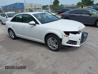 2017 Audi A4 Premium z VIN WAUGNAF40HN061246, wystawiony jako IAAI lot #42383814 z przebiegiem 70 629 mil mil oraz . Historia ofert i sprzedaży dostępna na DreamBid. Obrazek 1.