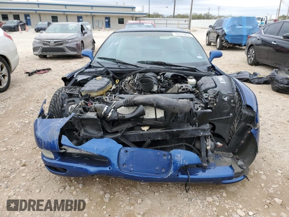 2002 Chevrolet Corvette with VIN 1G1YY22G825117812, listed as a Copart auction lot 82476834 with 86,521 mi miles and Salvage Title. Bid and sale history available at carsss.com. Image 5.