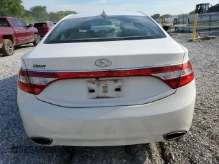 2013 Hyundai Azera with VIN KMHFG4JG3DA217272, listed as a Copart auction lot 62233965 with 155,100 mi miles and Salvage title. Bid and sale history available at DreamBid. Image 6.