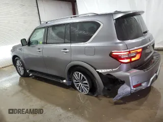 2023 Nissan Armada SL z VIN JN8AY2BC4P9181369, wystawiony jako Copart lot #51618665 z przebiegiem 61 497 mil mil oraz Czysty tytuł • Clean title. Historia ofert i sprzedaży dostępna na DreamBid. Obrazek 2.