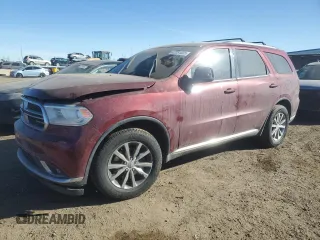 2018 Dodge Durango SXT with VIN 1C4RDJAG7JC329680, listed as a Copart auction lot 47281025 with 119,930 mi miles and Salvage Title. Bid and sale history available at DreamBid. Image 1.