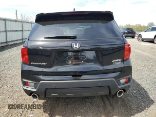 2024 Honda Passport EX-L с VIN 5FNYF8H53RB009113, выставлен на аукционе Copart как лот 54987545 с пробегом 9 443 миль миль и Списание • Salvage title. История ставок и продаж доступна на DreamBid. Изображение 6.